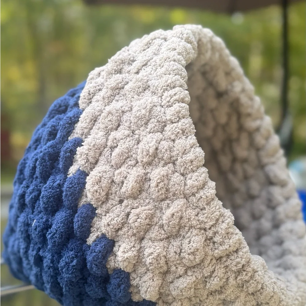 Handmade Gray Cat Hideaway Bed
